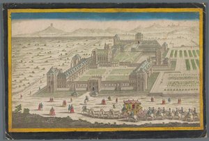 Château de Vincennes'in görünümü by Jean François Daumont