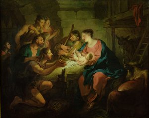 Çobanların Hayranlığı, 1725 by Jean François de Troy