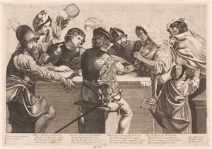 Falcı by Jean Ganière after Valentin de Boullogne