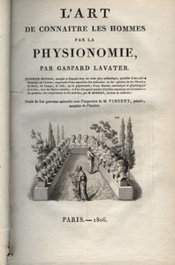 Fizyonomi - Fizyonomi - Johann Gaspar Lavater (1741-1801) - 1806 by Jean Gaspard Lavater