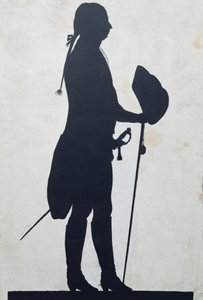 Bir Adamın Silüeti by Jean Gaspard Lavater