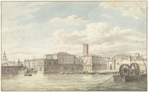 De cennet van Civitavecchia by Jean Grandjean
