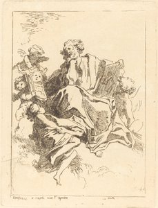 Aziz Luka by Jean Honoré Fragonard after Giovanni Lanfranco