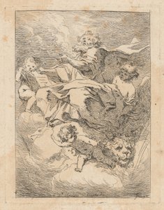 Aziz Mark by Jean Honoré Fragonard after Giovanni Lanfranco