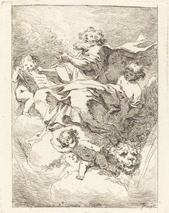 Aziz Mark by Jean Honoré Fragonard after Giovanni Lanfranco
