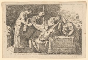 Sünnet by Jean Honoré Fragonard after Jacopo Tintoretto