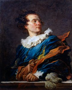 Fantezi Figürü: Saint-Non Başrahipinin Portresi, 1769 by Jean Honore Fragonard