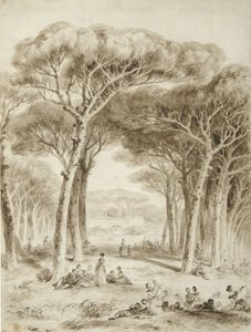 Şemsiye Çamları ile İtalyan Manzarası Şemsiye Çamları ile Manzara by Jean Honore Fragonard