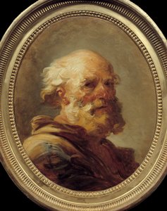 Yaşlı adamın kafası. Jean Honore Fragonard