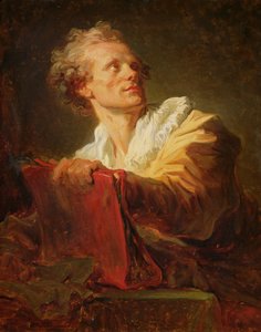 Jacques-Andre Naigeon olduğu tahmin edilen Genç Bir Sanatçının Portresi (1738-1810)