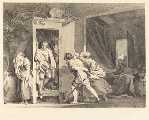 Armoire by Jean Honore Fragonard