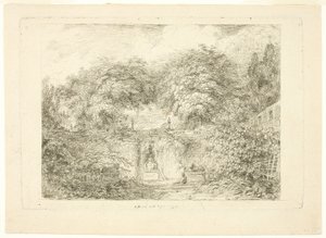 Küçük Park by Jean-Honore Fragonard