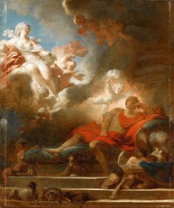 Savaşçıların Aşk Rüyası by Jean Honore Fragonard