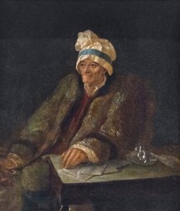 Voltaire'in Portresi (tuval üzerine yağlıboya)