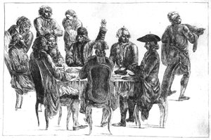 Filozoflar Akşam Yemeğinde, c.1775