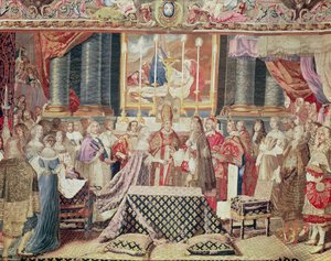 Kralın Evliliği (Louis XIV), Lebrun