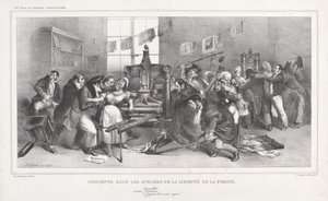 Basın Özgürlüğüne İniş Çalıştayları by Jean Ignace Isidore Grandville, and Auguste Desperet