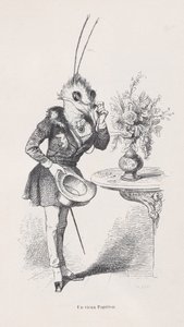 Hayvanların Özel ve Kamusal Yaşamından Sahnelerden Eski Bir Kelebek, M.Ö. 1837-47. by Jean Ignace Isidore Gérard