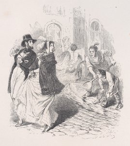 Sadece her yerde su muslukları, her şekilde sulama kapları, her boyutta kürek ve tencere var..., 1843.
