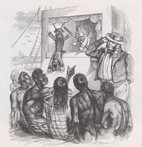 The Complete Works of Béranger'dan Siyah ve Kuklalar, 1836. by Jean Ignace Isidore Gérard