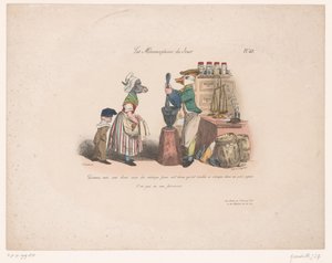 Bakkaldaki ördekten eşek siparişi Donnez moi une demi once du métique pour not