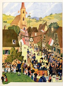Alsace'nin hikayesi çocuklara; Kral Charles X'in Mulhouse'u var;