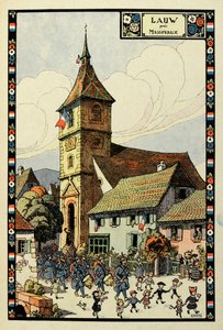 Üç renkli cennet: Massevaux 1918 yakınlarında Lauw