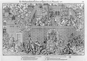 Cahors Katliamı by Jean Jacques (after) Perrissin