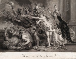 Mars savaşa gidiyor by Jean Jacques Avril