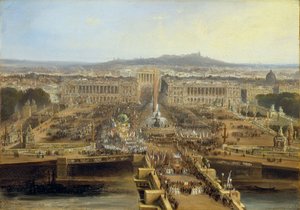 Concord Bayramı, 21 Mayıs 1848, Champ-de-Mars, 1848. by Jean Jacques Champin