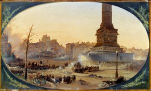 1848 Devrimi: “” Place de la Bastille