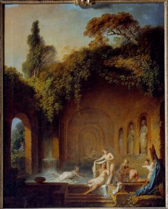 Perilerin banyosu Jean Jacques Francois Barbier l