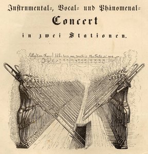 Enstrümantal Vokal ve Olağanüstü Konser, 1844 by Jean Jacques Grandville