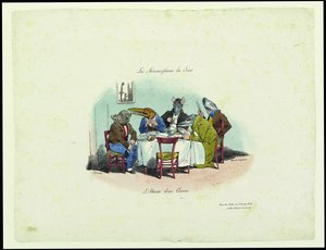 Günümüzün Metamorfozları. Misafir bekliyorum Günün Metamorfozları. gueni bekliyorum by Jean Jacques Grandville