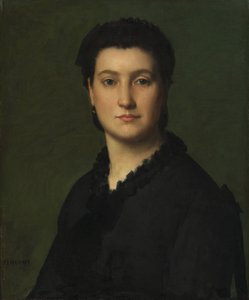 Bir Kadının Portresi by Jean Jacques Henner