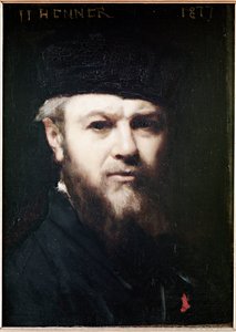 Otoportre, 1877 by Jean Jacques Henner