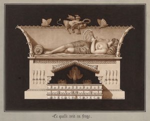 Bir rüyada gördüğü şey, yaklaşık 1794.