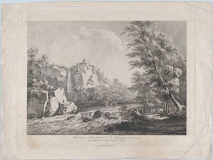 Bir Fırtına Tarafından Kökünden Yıkılan Huş Ağacı, 1809. by Jean Jacques de Boissieu