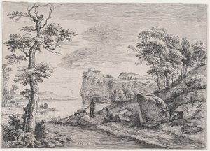 keçi çobanı, 1763. by Jean Jacques de Boissieu