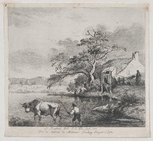Çoban ve Bull, Ruisdael