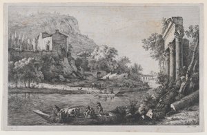 Nehir Geçişi, 1796. by Jean Jacques de Boissieu
