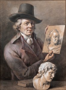 Otoportre, 18. Yüzyılın İkinci Yarısı.. by Jean Jacques de Boissieu
