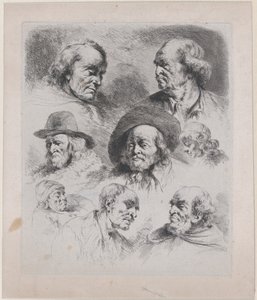 Sekiz Başın İncelenmesi, 1795. by Jean Jacques de Boissieu