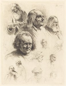 Kafaların On Üç Çalışması by Jean Jacques de Boissieu