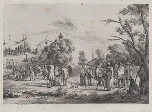 Köy Festivali, 1773. by Jean Jacques de Boissieu