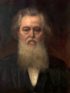 Dr John Chapman, 1885 dolayları (tuval üzerine yağlı boya) by Jean Joseph Benjamin (after) Constant