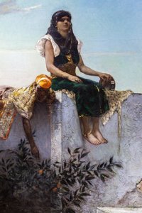 Teraslarda akşam (Fas) by Jean Joseph Benjamin Constant