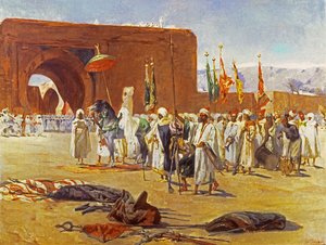 Mağribi alayı by Jean Joseph Benjamin Constant