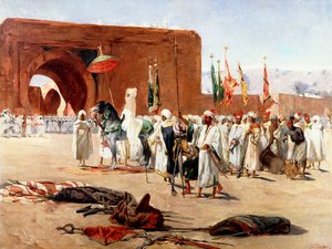 Mağribi Alayı, by Jean Joseph Benjamin Constant