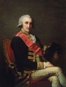 Amiral Lord George Brydges Rodney by Jean-Laurent Mosnier